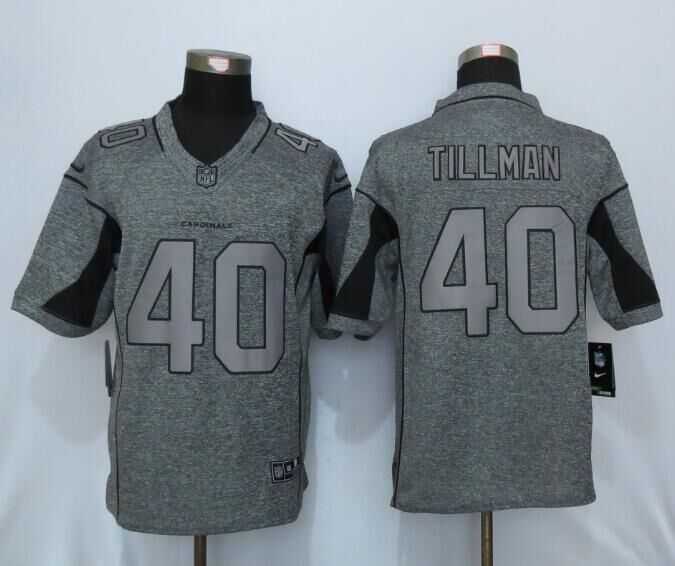 Nike Limited Arizona Cardinals #40 Tillman Gray Men's Stitched Gridiron Gray Jersey,We sell and wholesale Nike Limited Arizona Cardinals #40 Tillman Gray Men's Stitched Gridiron Gray Jersey on line form chian!